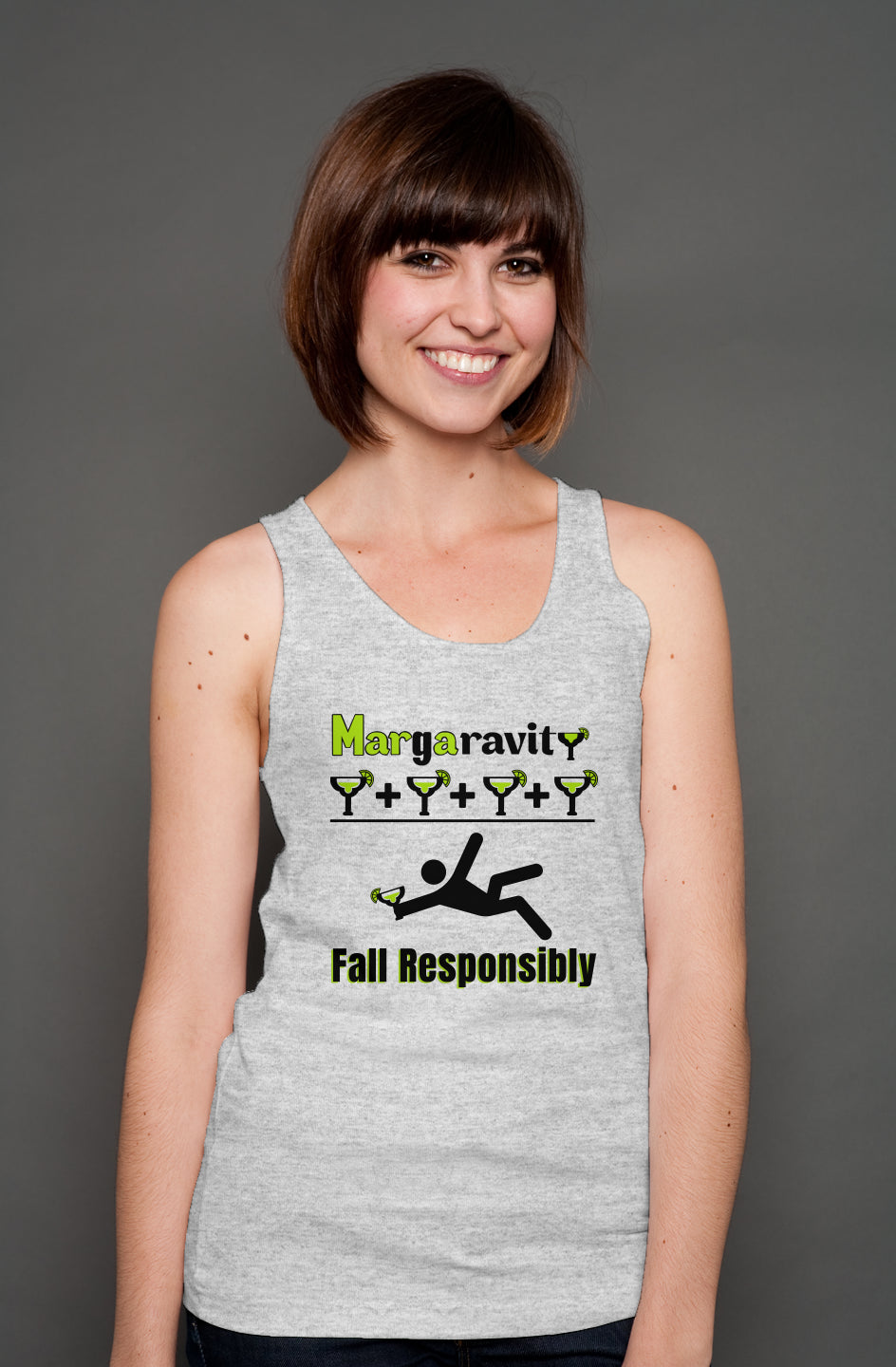 Margaravity Math, unisex tank