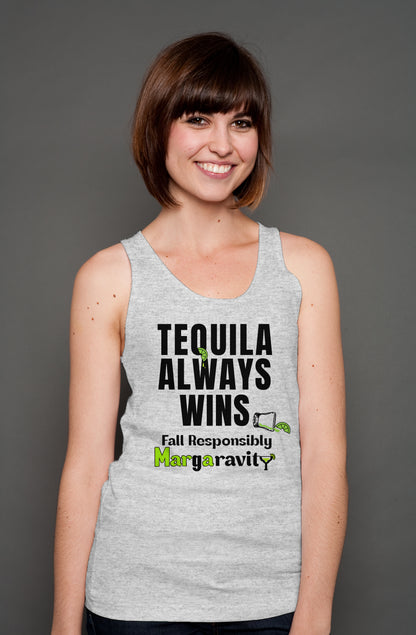 Tequila Always Wins, unisex tank