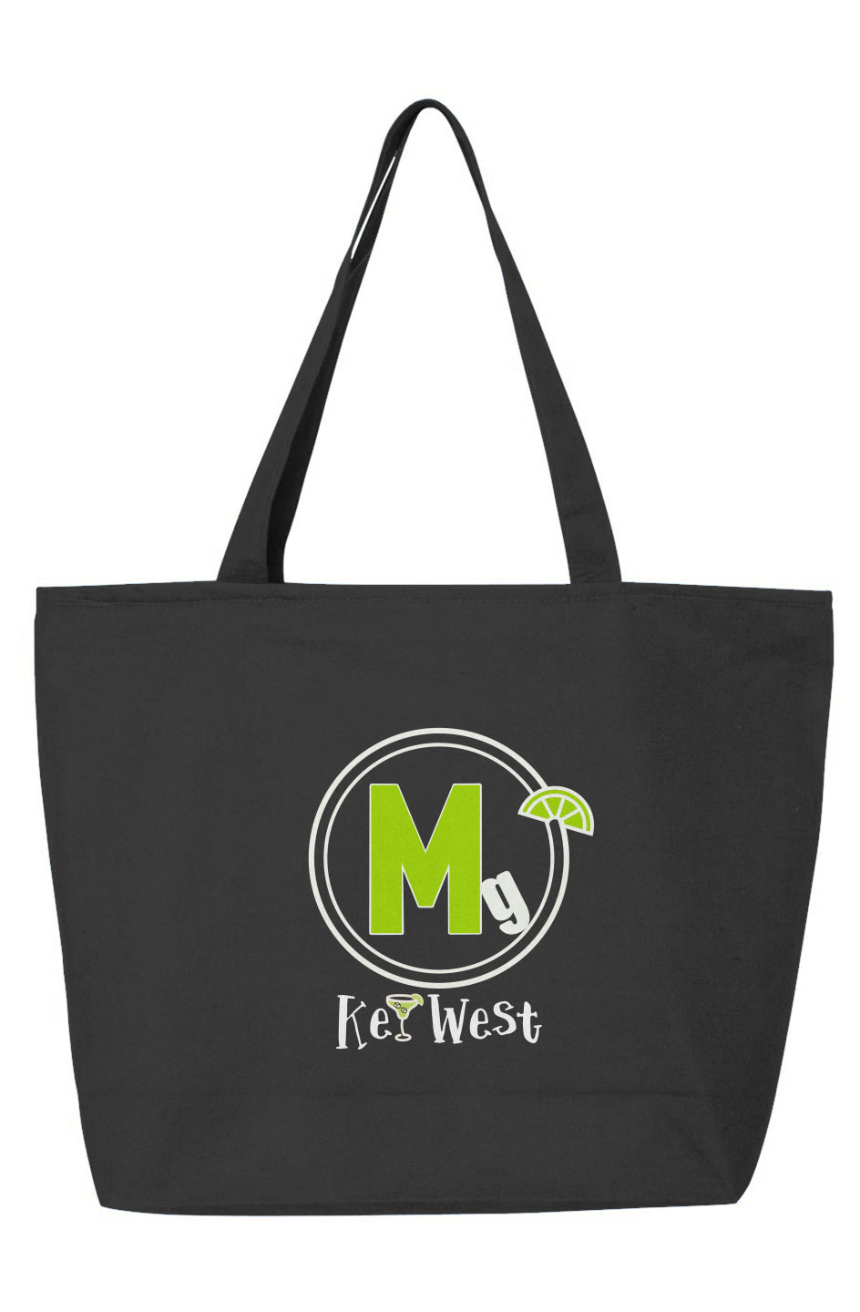 Margaravity Key West Logo, 25L Zippered Tote