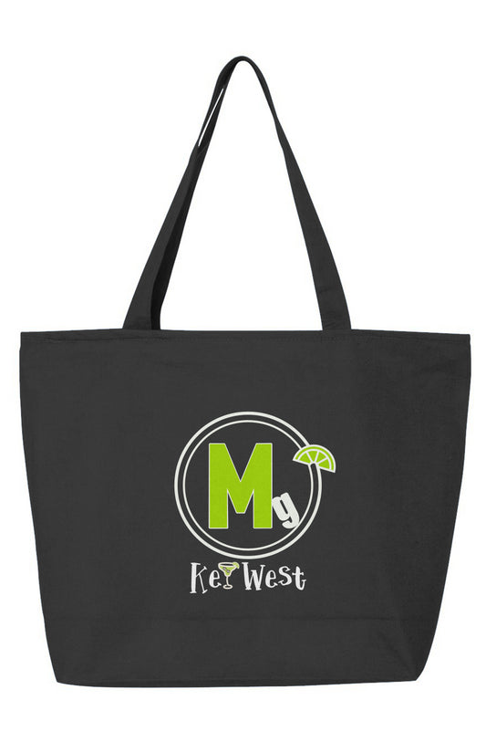 Margaravity Key West Logo, 25L Zippered Tote